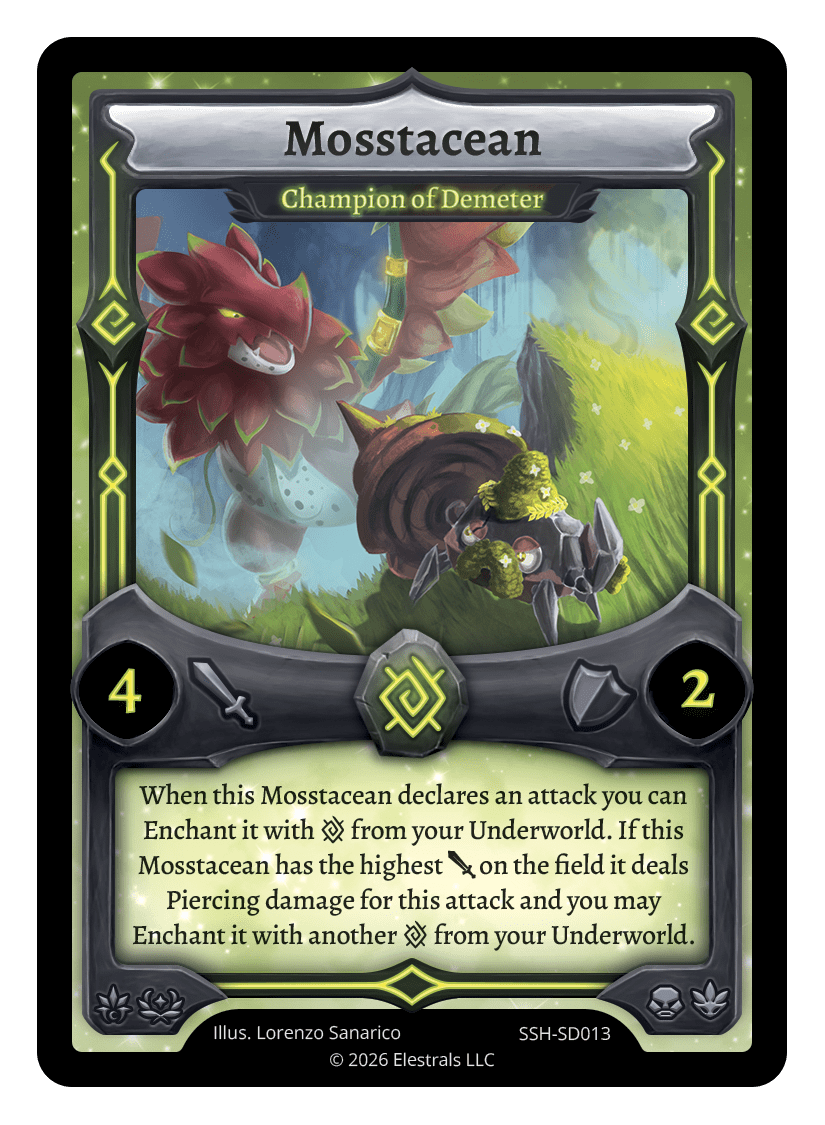 Mosstacean - Champion of Demeter - SSH-SD013